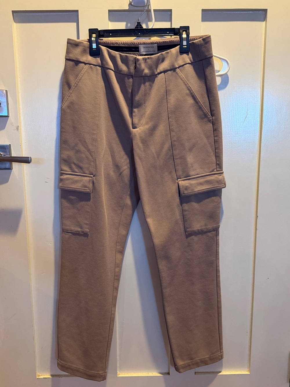 Anthropologie Essential Slim Cargo Trousers - size 8